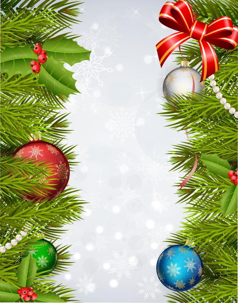 Christmas background illustration vector