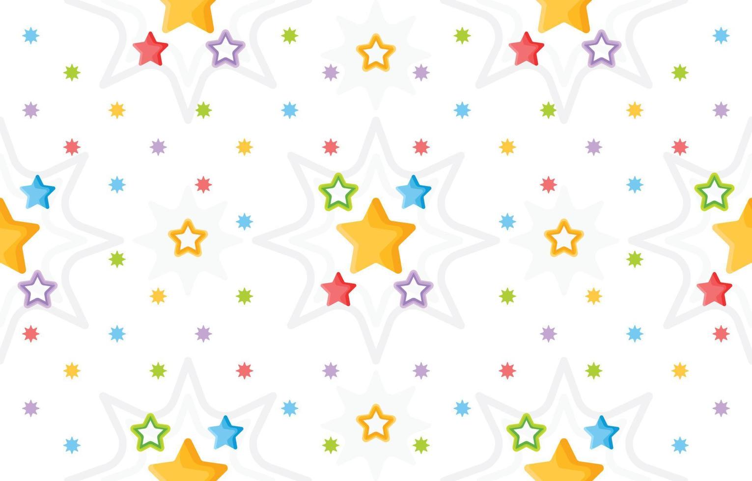 Seamless Star Background vector