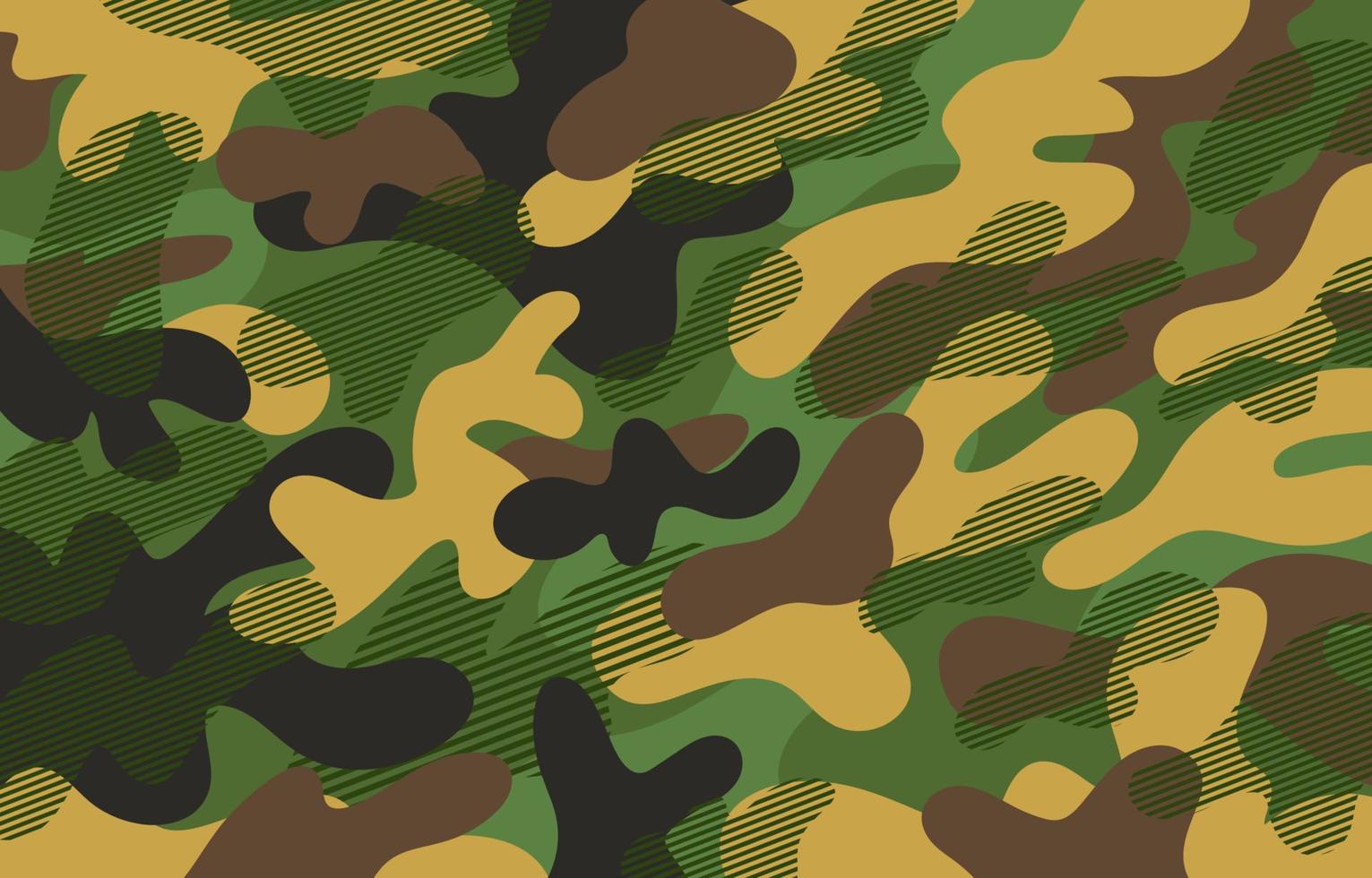 Forest Military Pattern vector