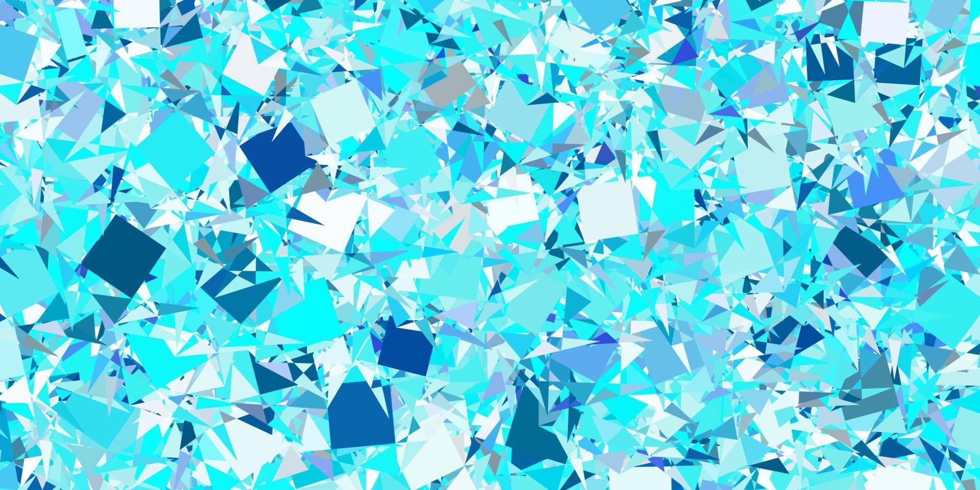 Light Pink, Blue vector backdrop with triangles, lines.