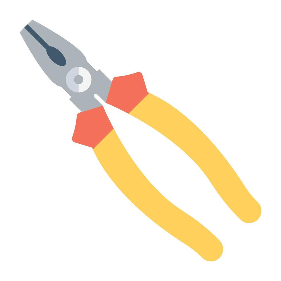 Trendy Plier Concepts vector