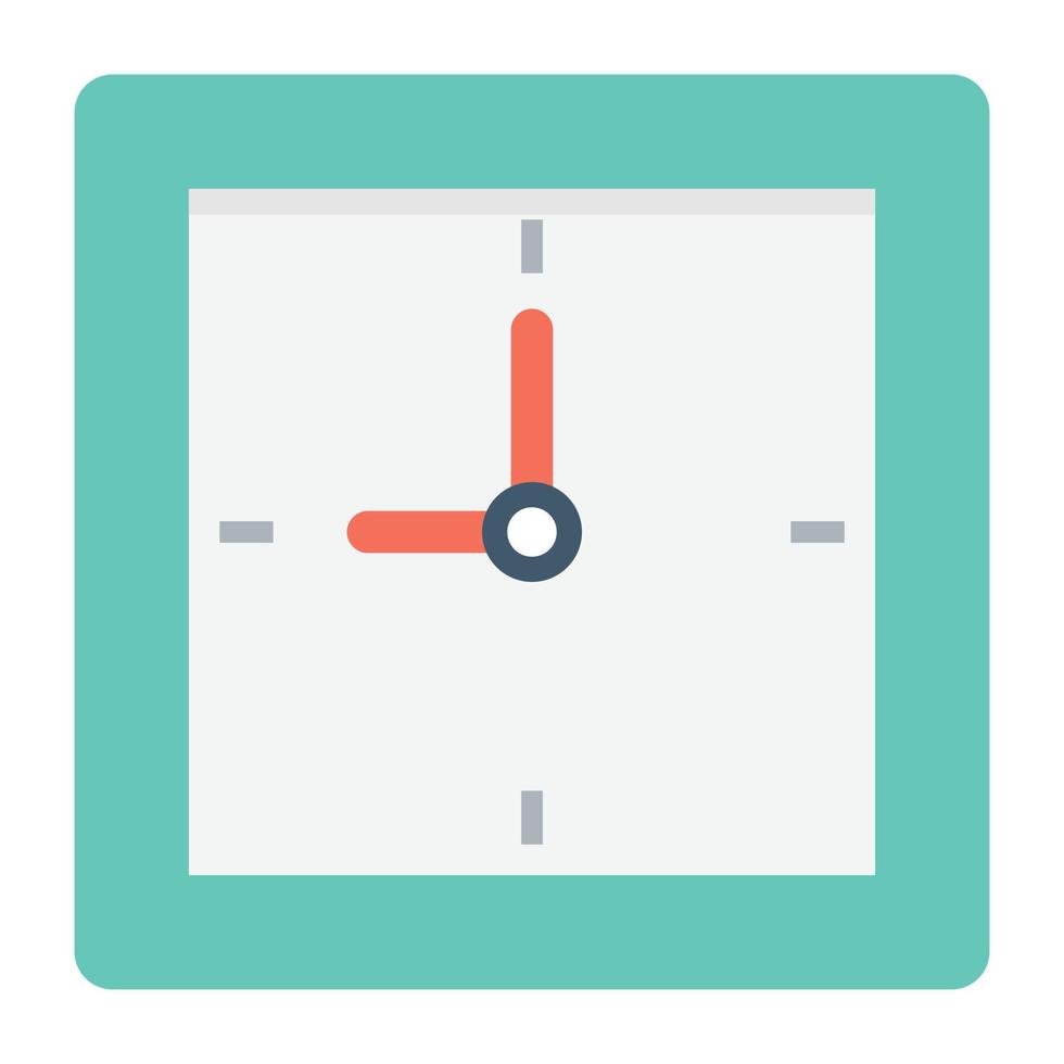 Trendy Clock Concepts vector