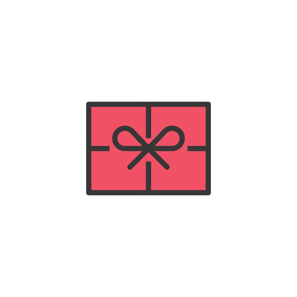 Gift box icon vector illustration