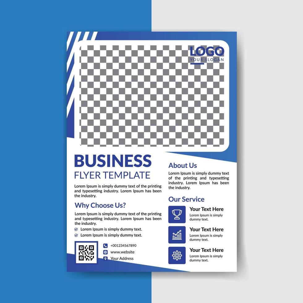 Business Flyer, Modern Business Flyer Template vector