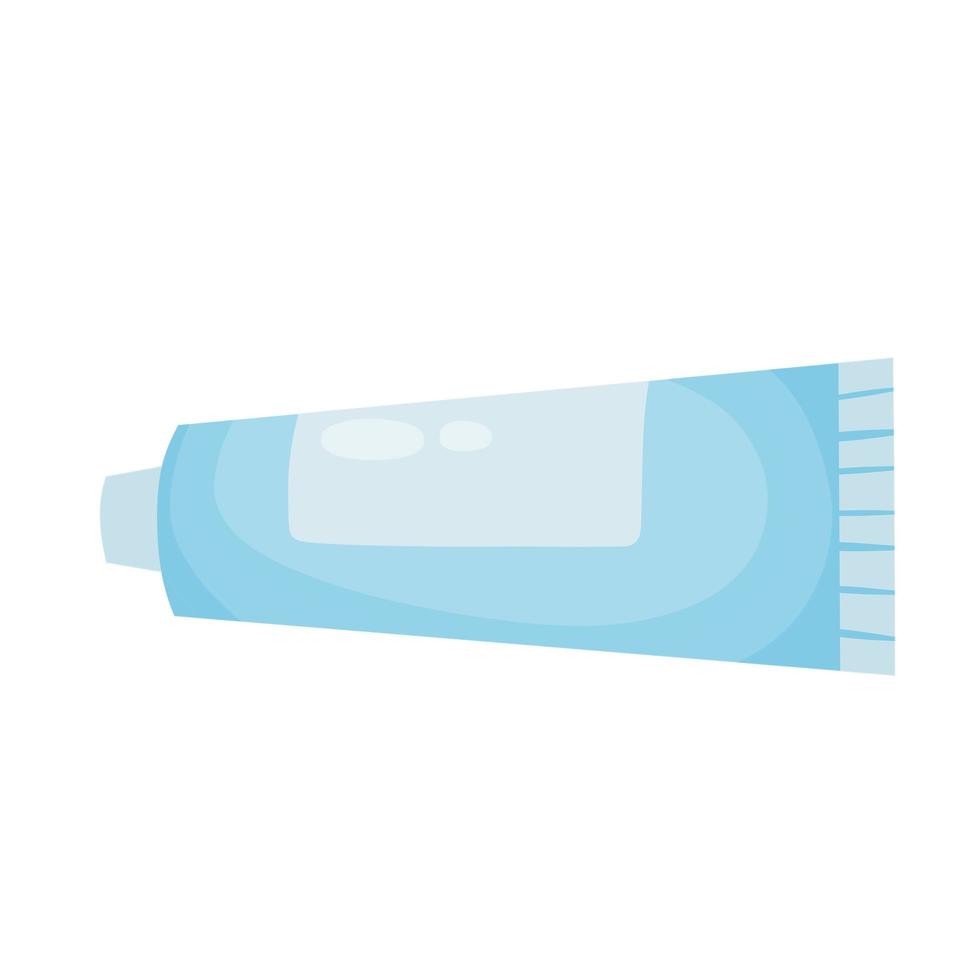 tubo de pasta dental. higiene personal. vector