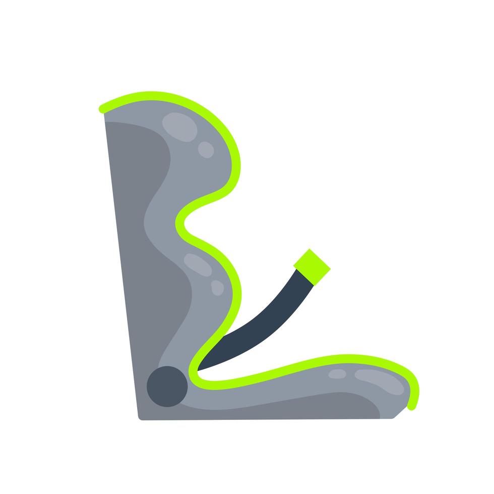 Child safety seat. Armchair for transporting. vector