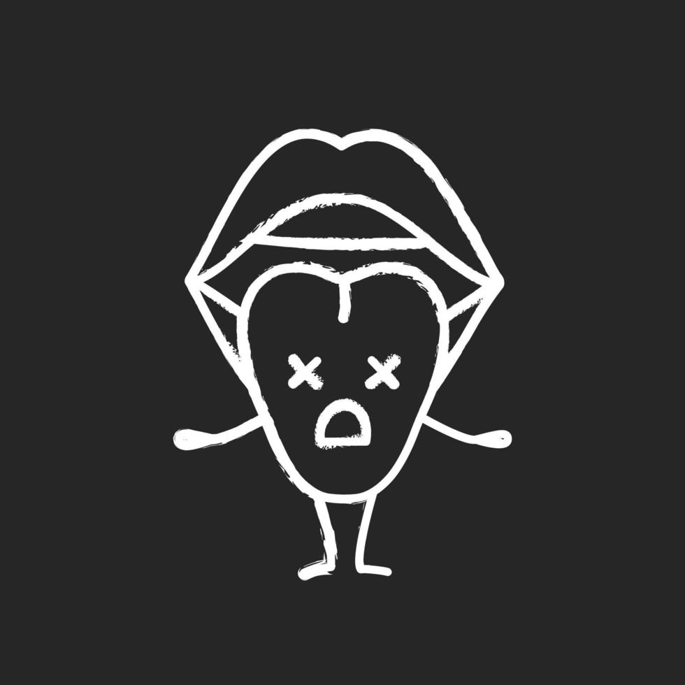 Scared face linear icon. Smiley with open mouth. Thin line illustration.  Screaming emoticon. Contour symbol. Vector isolated outline drawing 3769921  Vector Art at Vecteezy