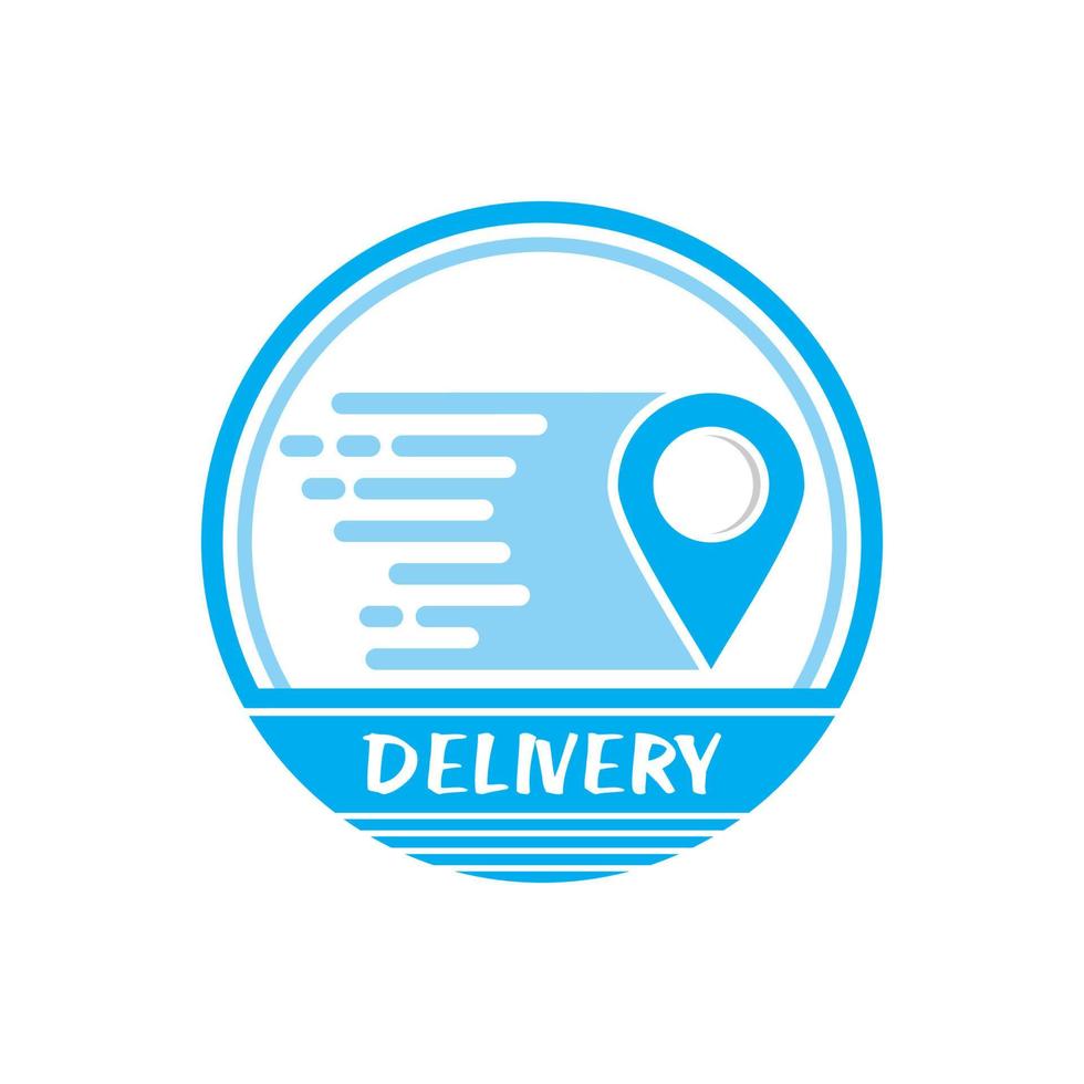 delivery logo , fast food logo vector