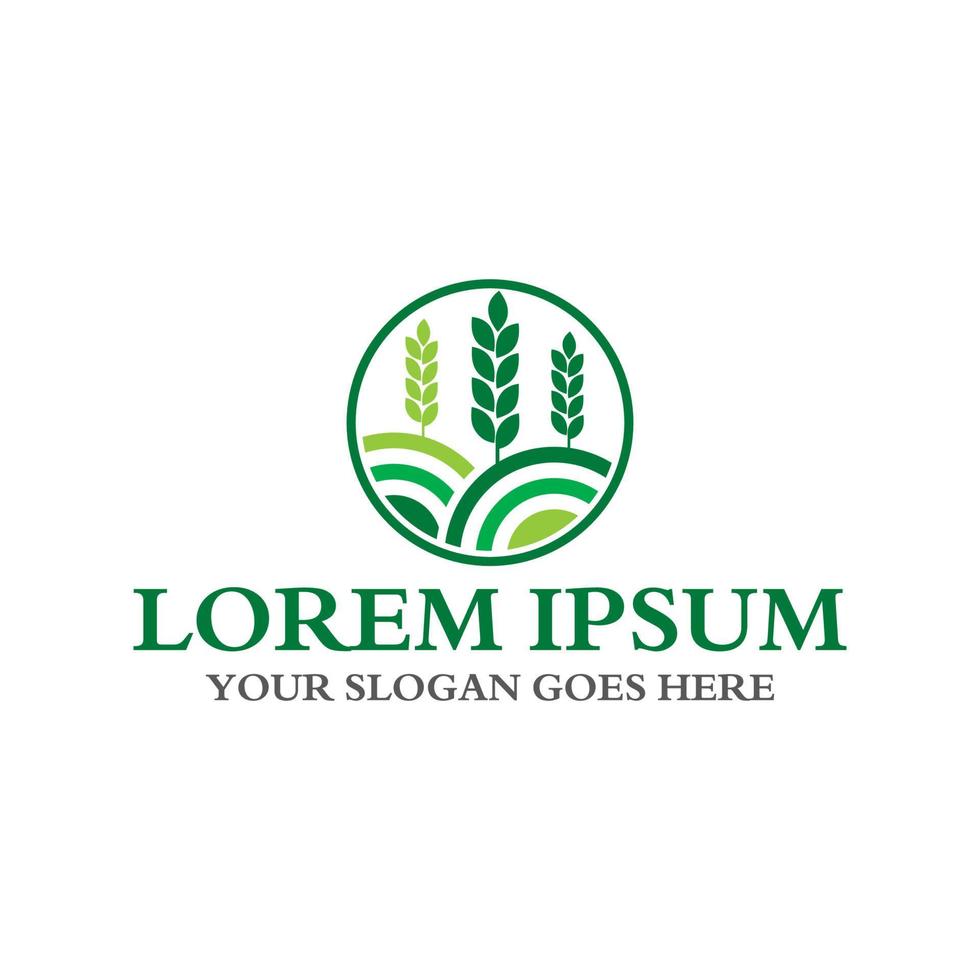 farm logo , agriculture logo vector