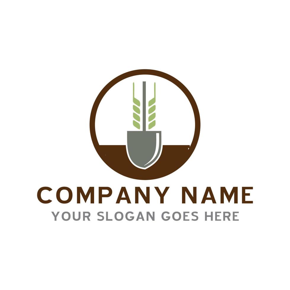 farm logo , agriculture logo vector