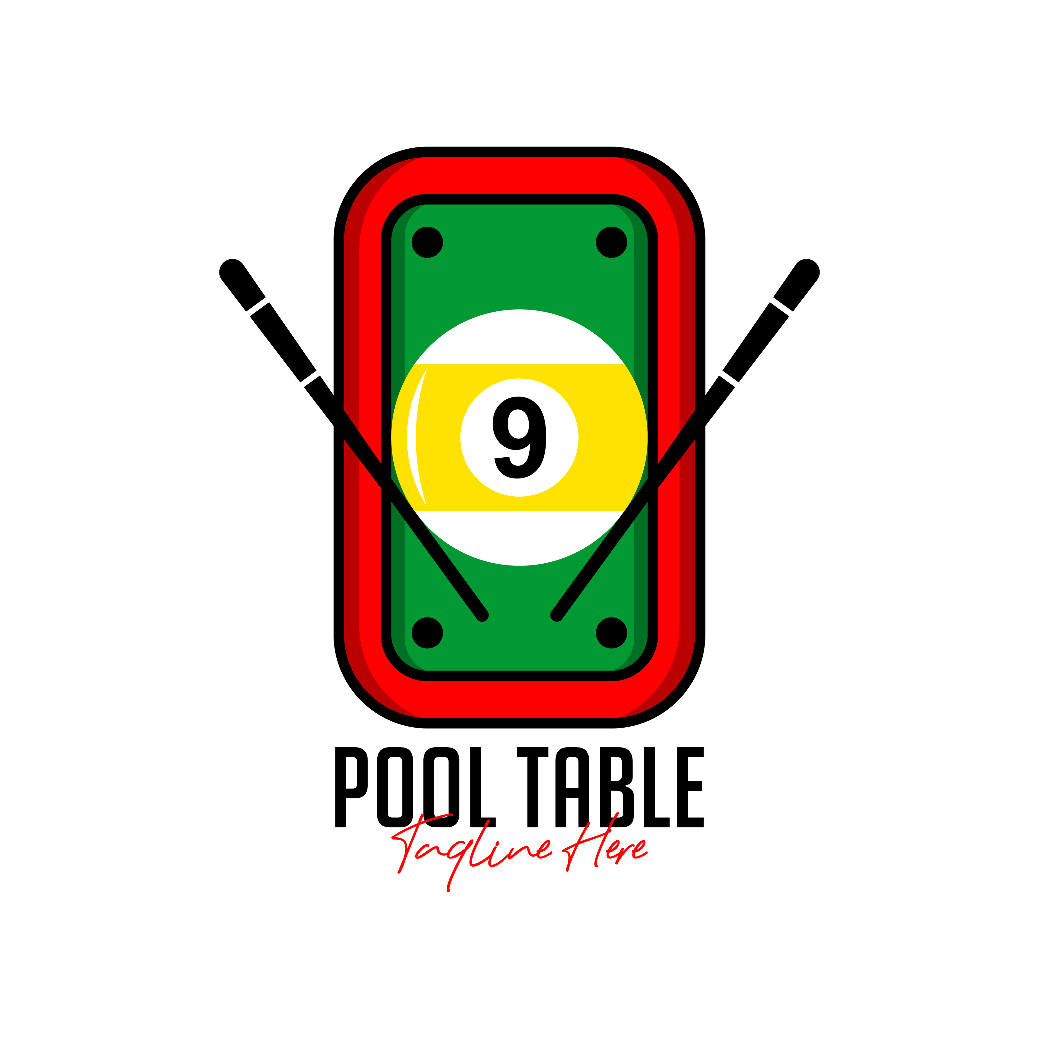 pool table sports inspiration illustration logo 5364802 Vector Art at