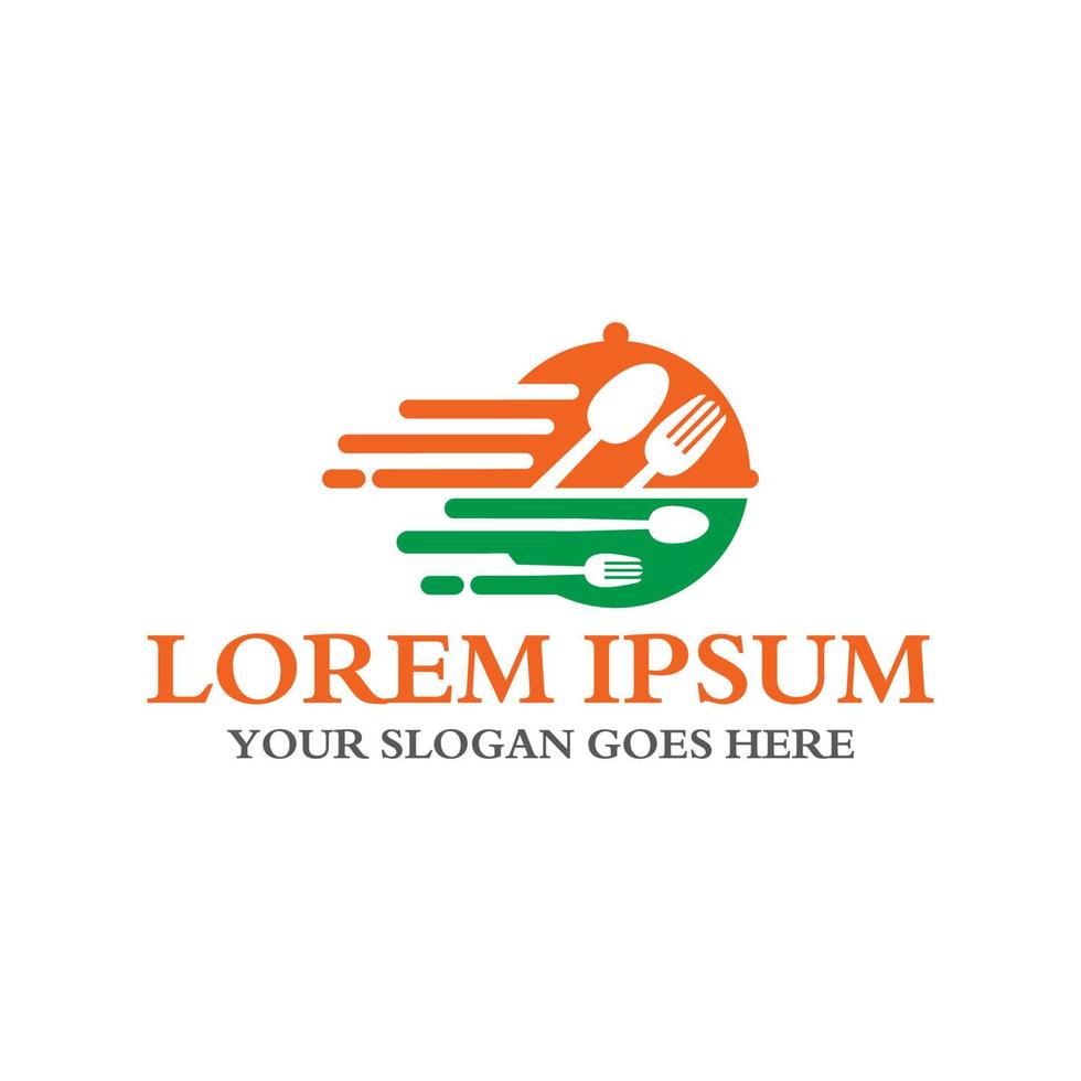 food delivery logo , restaurant logo vector