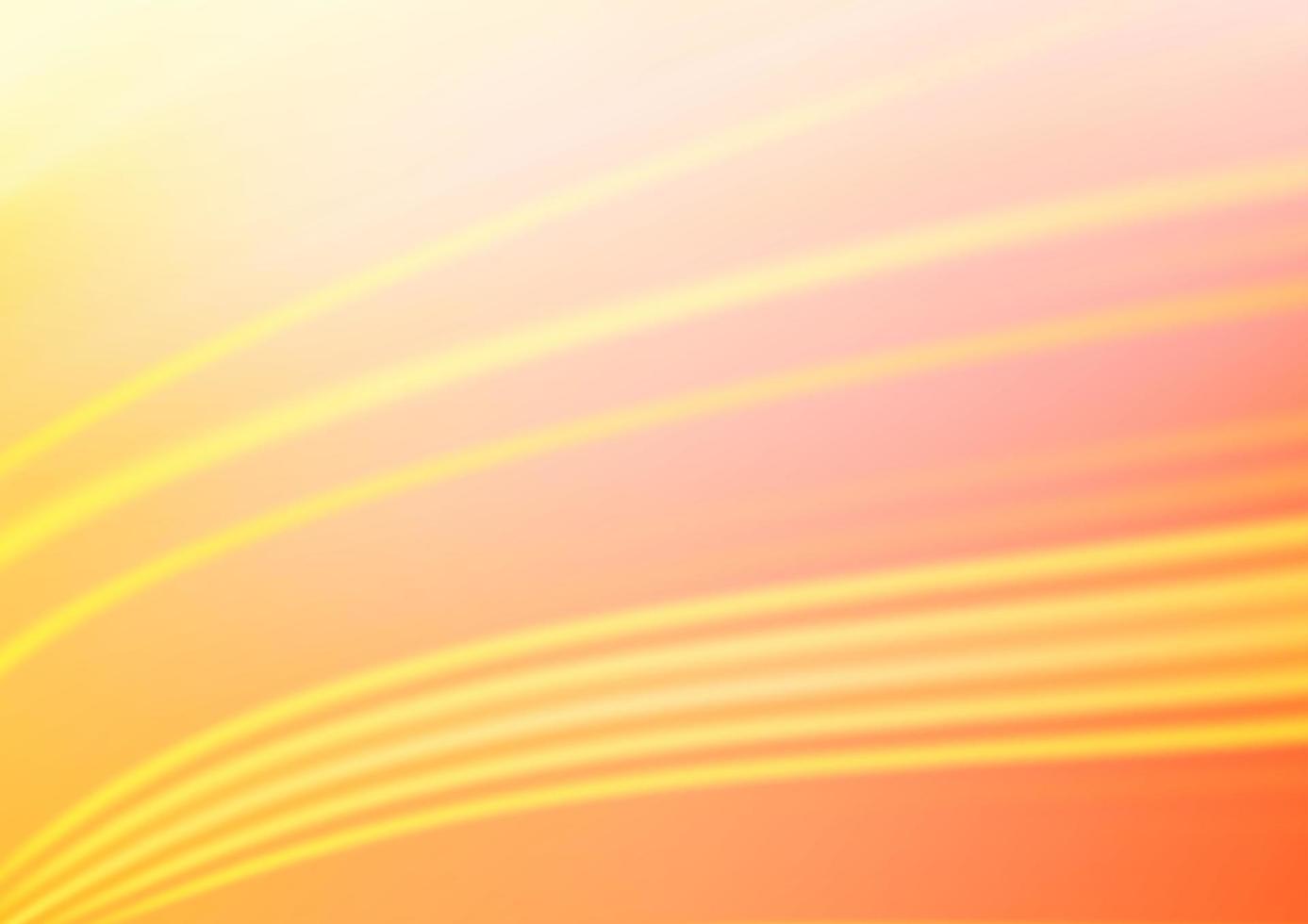 Light Yellow, Orange vector abstract bright background.