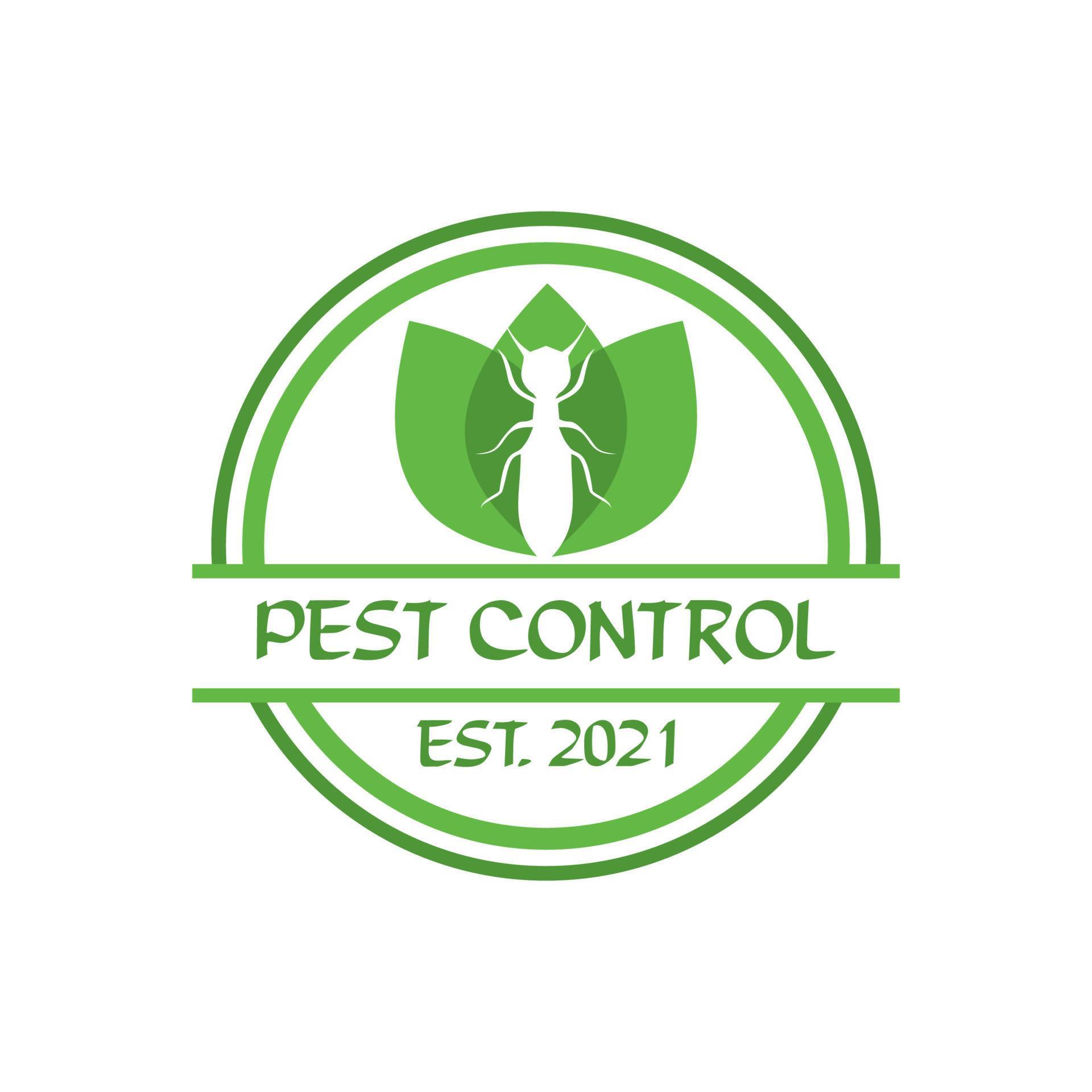 nature pest logo , pest control logo 5365320 Vector Art at Vecteezy