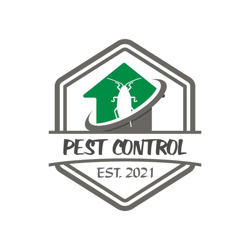 logotipo de control de plagas, logotipo de pesticidas vector