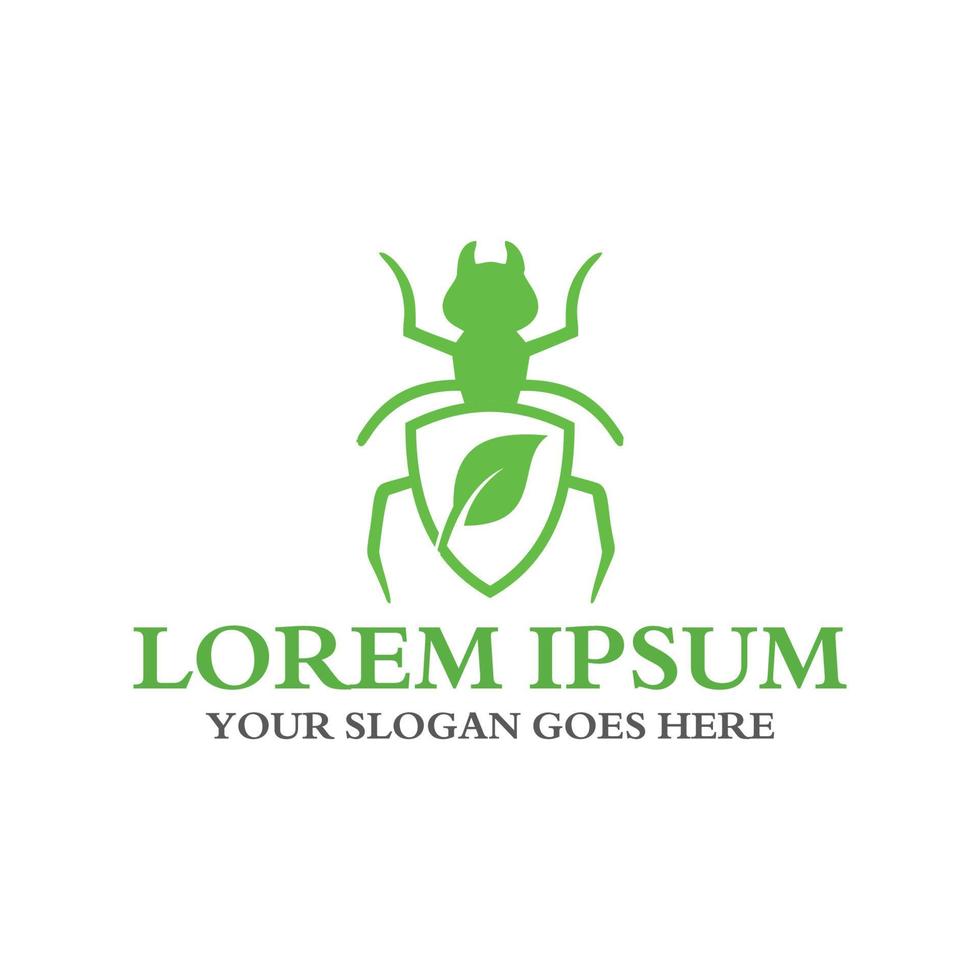 pest control logo , insecticide logo vector