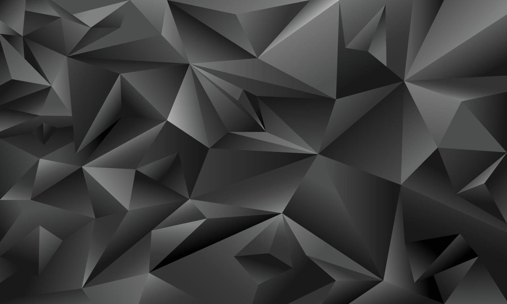 Abstract polygonal geometric 3d shapes background. Vector design