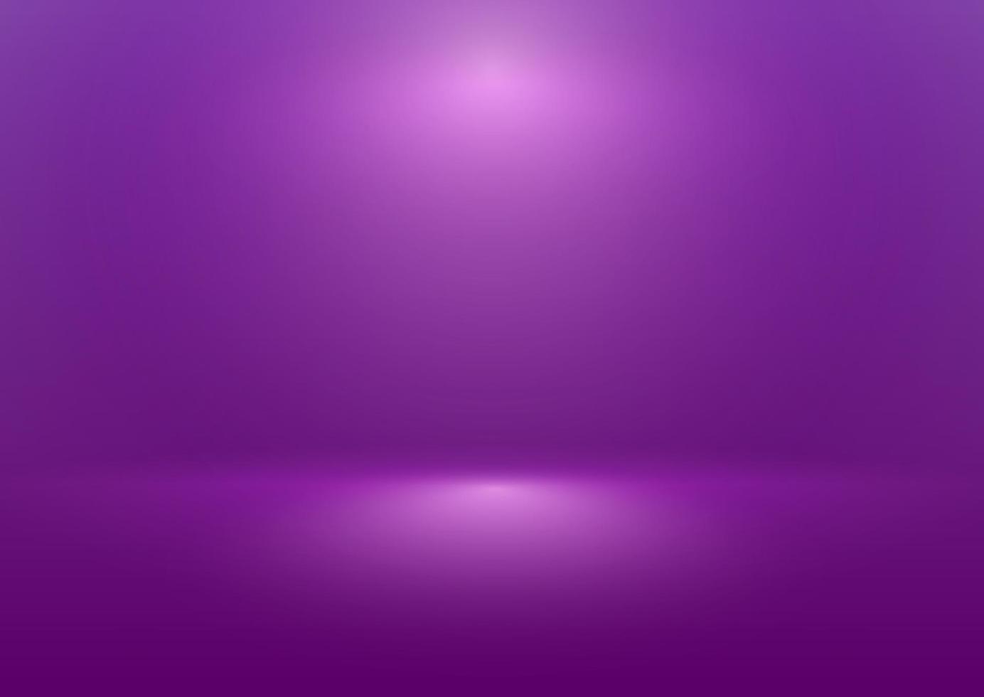 Abstract Frash light shining on the purple or violet background with gradient blur. Picture can be used as an illustration, product advertising background image, template and backdrop. vector