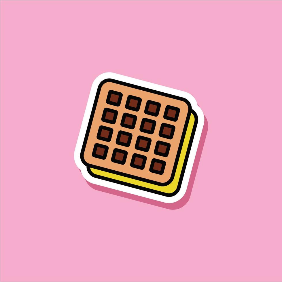 vector graphic of Croffle