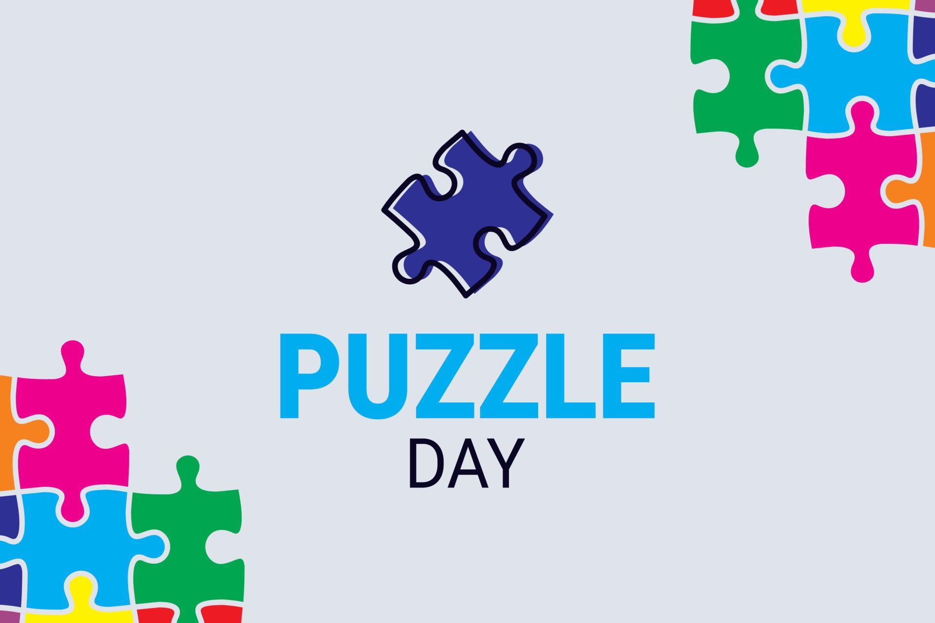 vector graphic of Puzzle Day 5365910 Vector Art at Vecteezy
