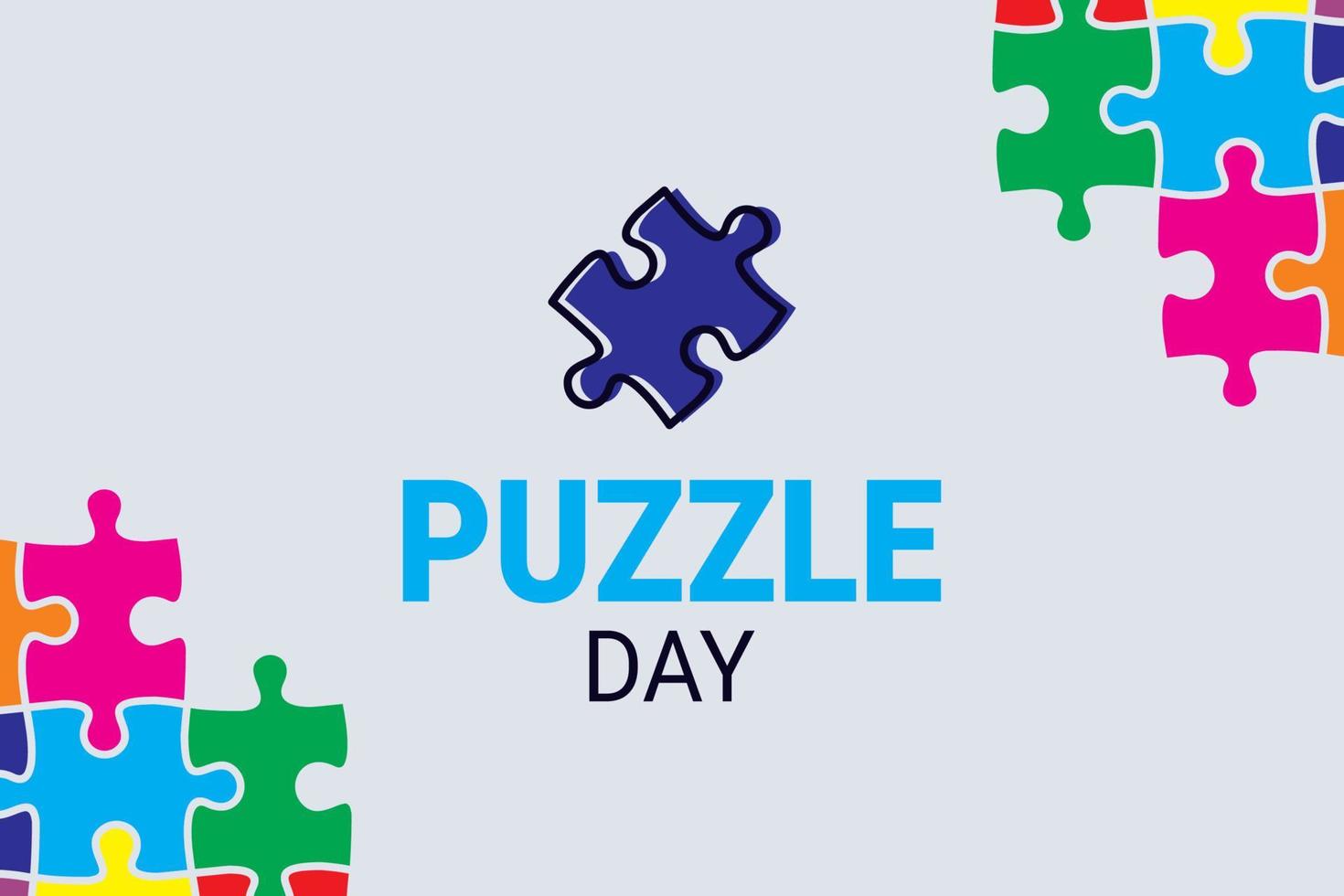 vector graphic of Puzzle Day 5365910 Vector Art at Vecteezy