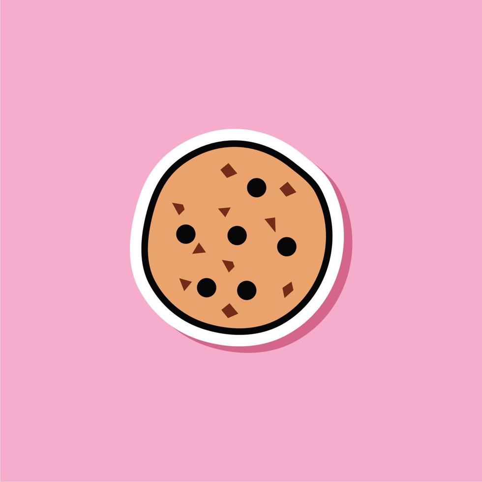 vector graphic of cookies