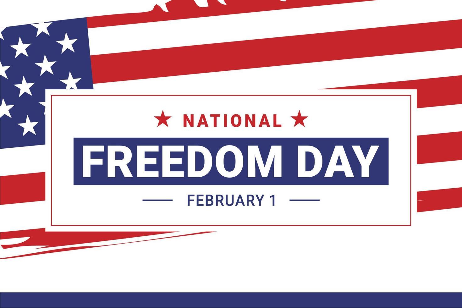 Illustration vector graphic of  National Freedom Day. The illustration is Suitable for banners, flyers, stickers, Card, etc.
