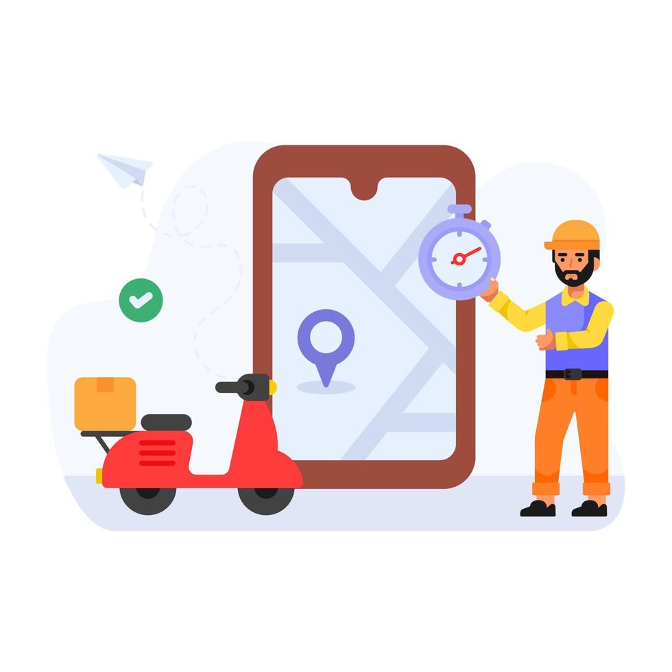 Choose from online products, ecommerce flat vector