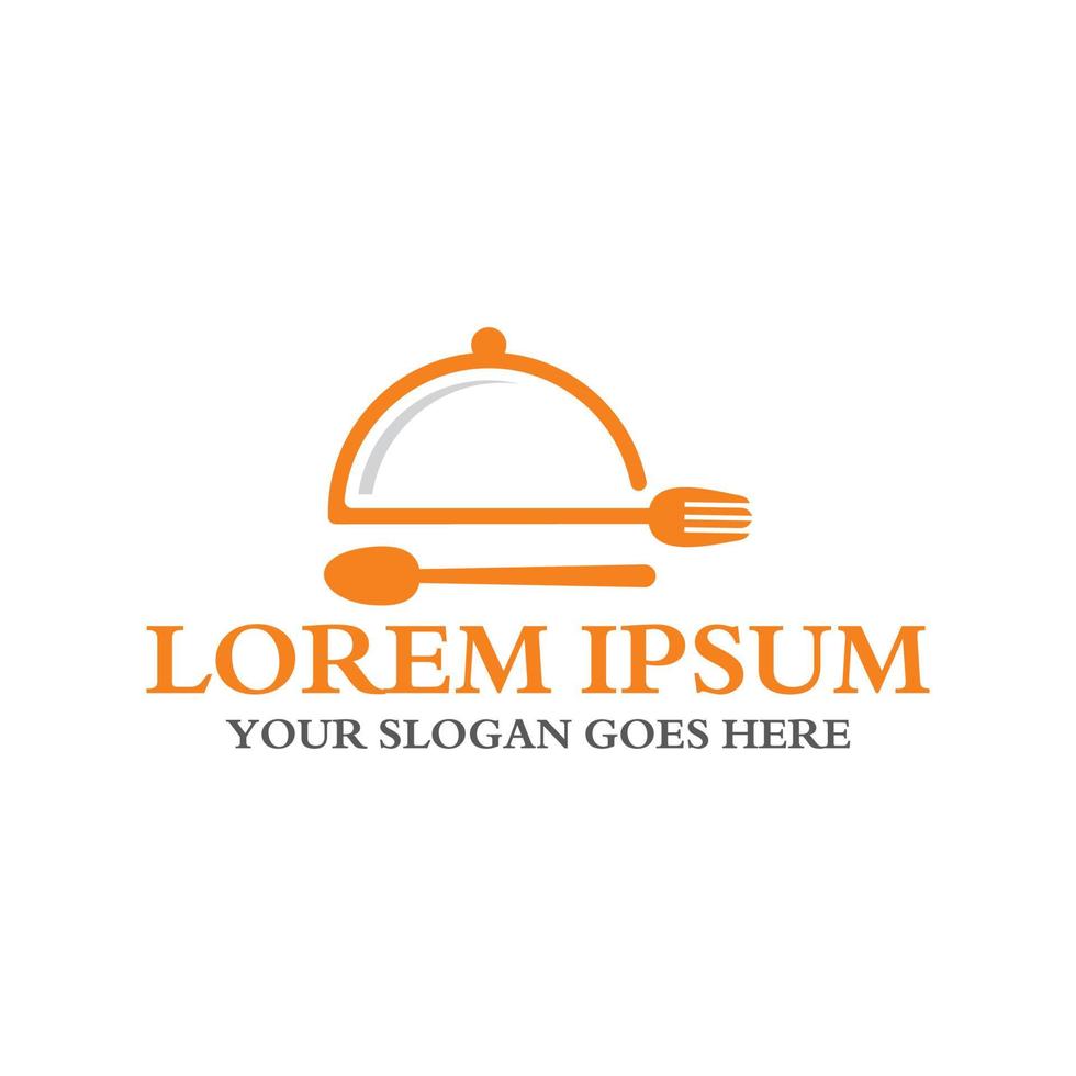 logotipo de restaurante, vector de logotipo de comida