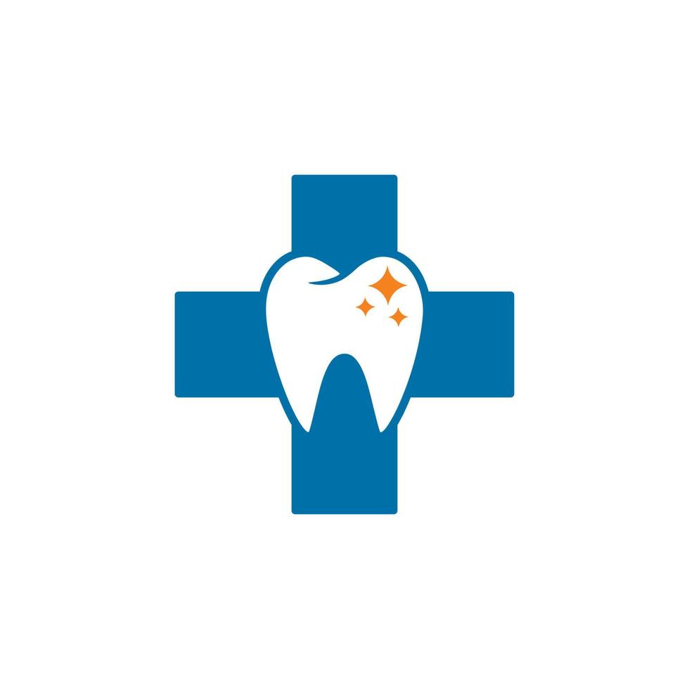 logotipo de cuidado dental, logotipo de clínica dental vector