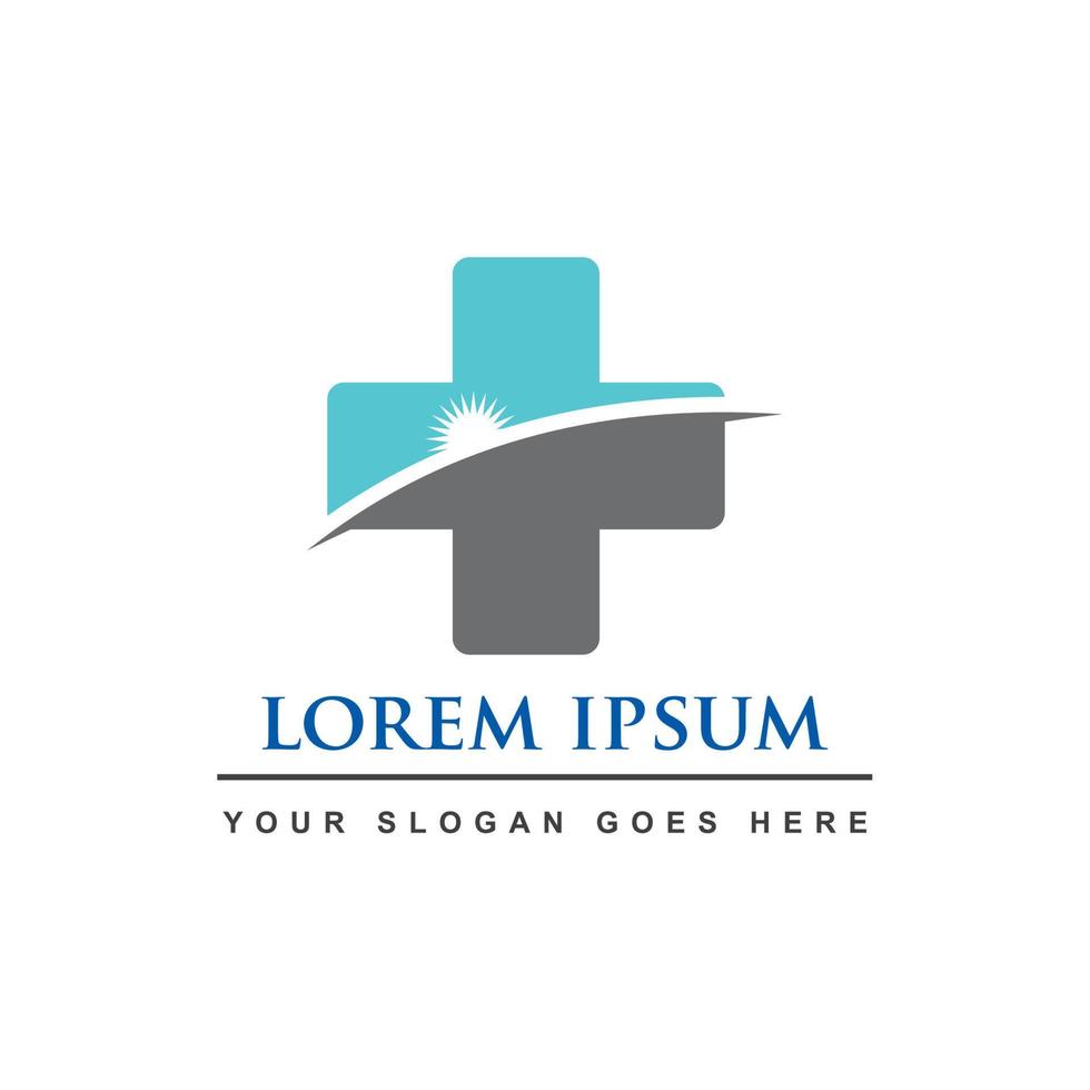 logotipo médico, vector de logotipo de atención médica