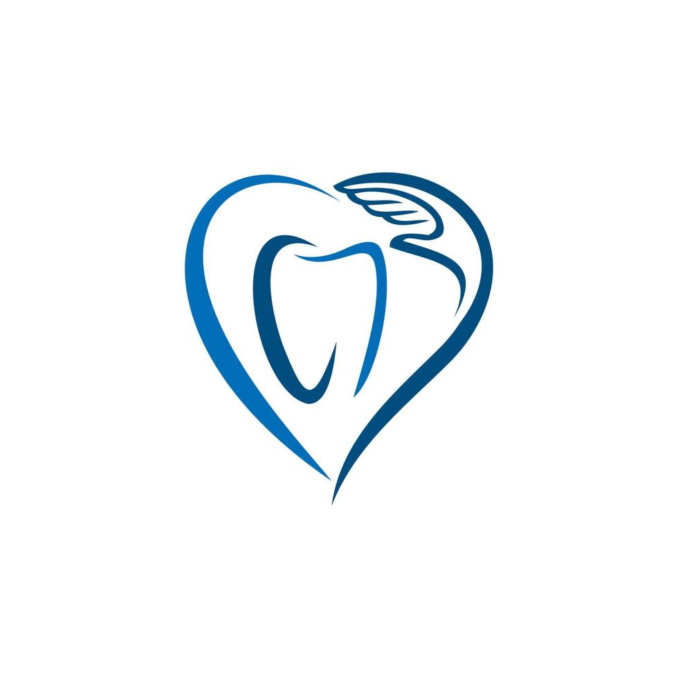 logotipo del dentista, logotipo de la clínica dental vector