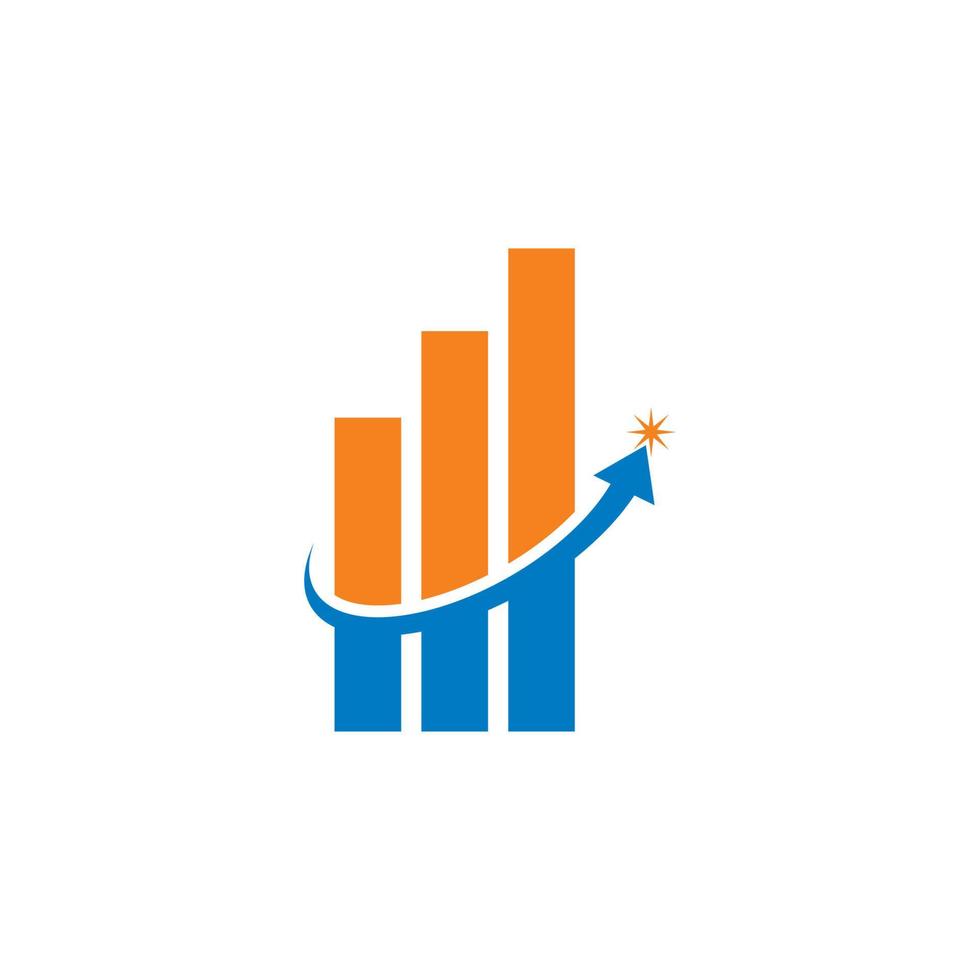 Graph Vector , Finance Logo Vector