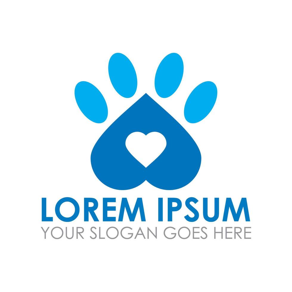 pets care vector , veterinary logo