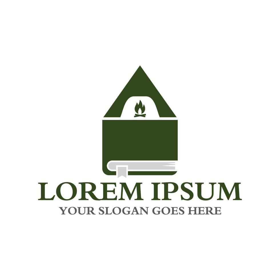 camping logo , adventure logo vector
