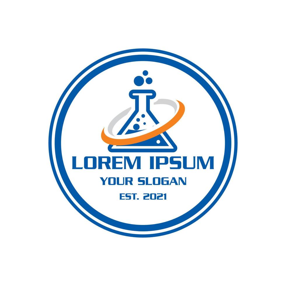 lab logo , pharmacy logo vector