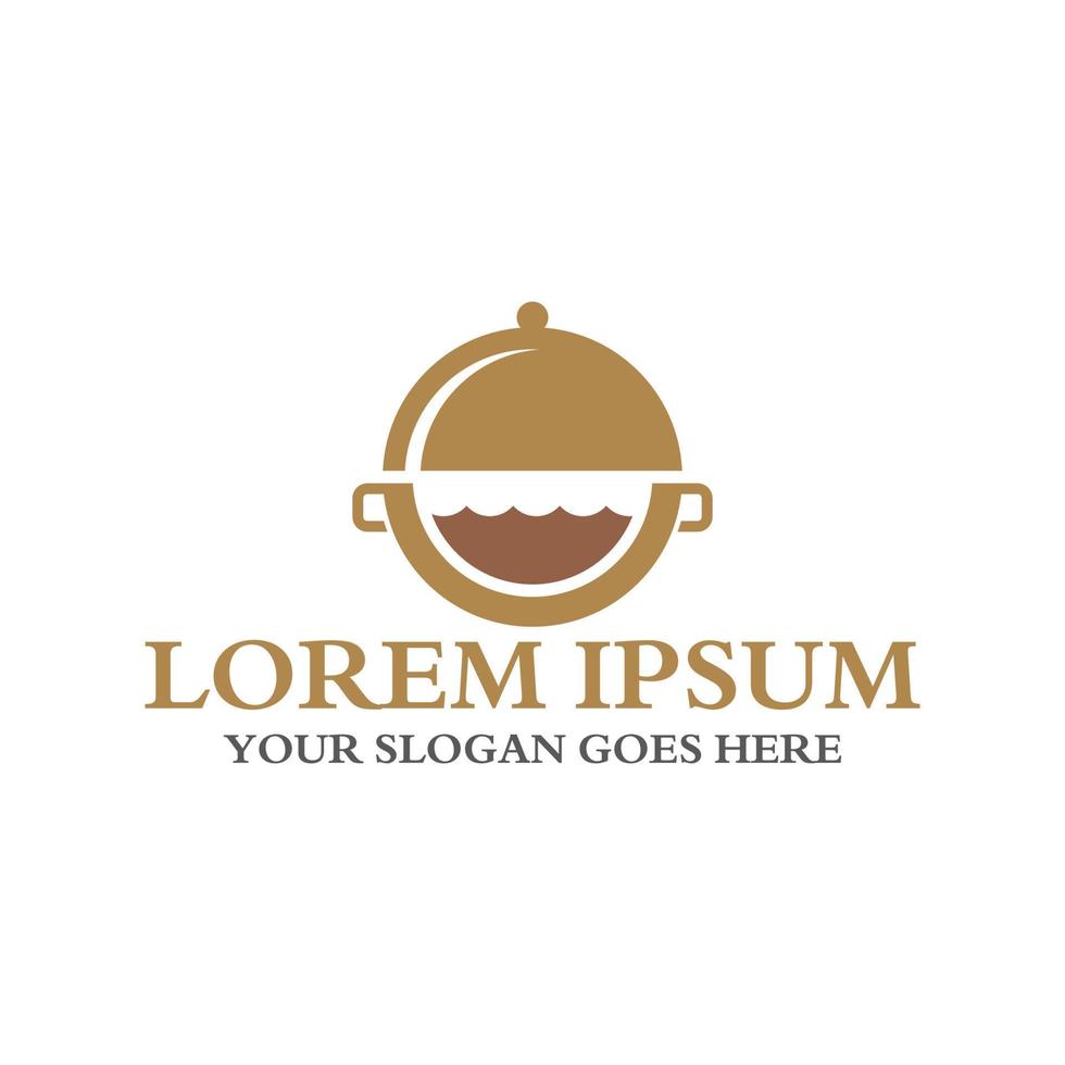 logotipo de restaurante, vector de logotipo de comida