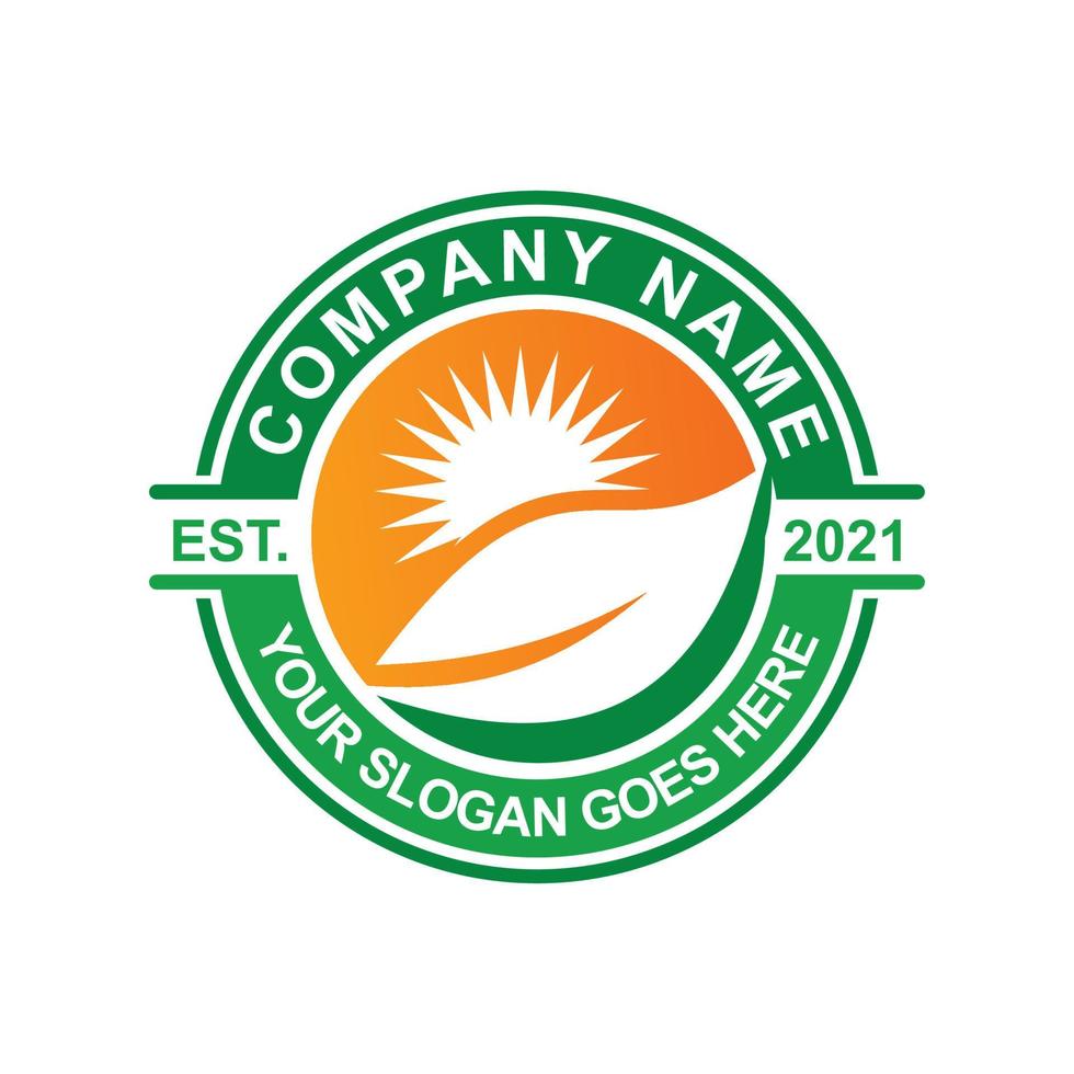 environment logo , nature logo vector