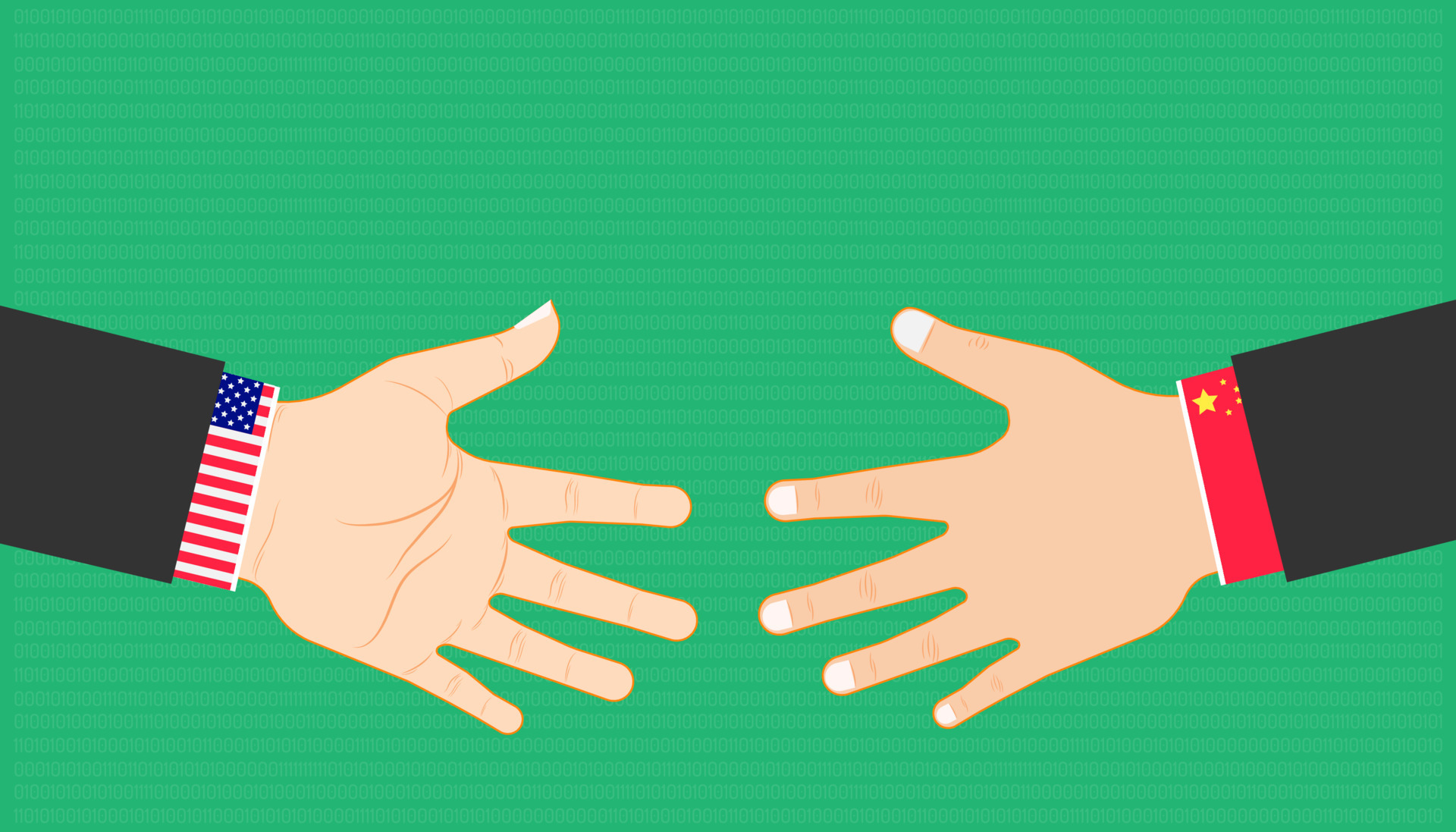 Business Marketing Concept Country Leader Shake Hand Between United Business Marketing Concept Country Leader Shake Hand Between United