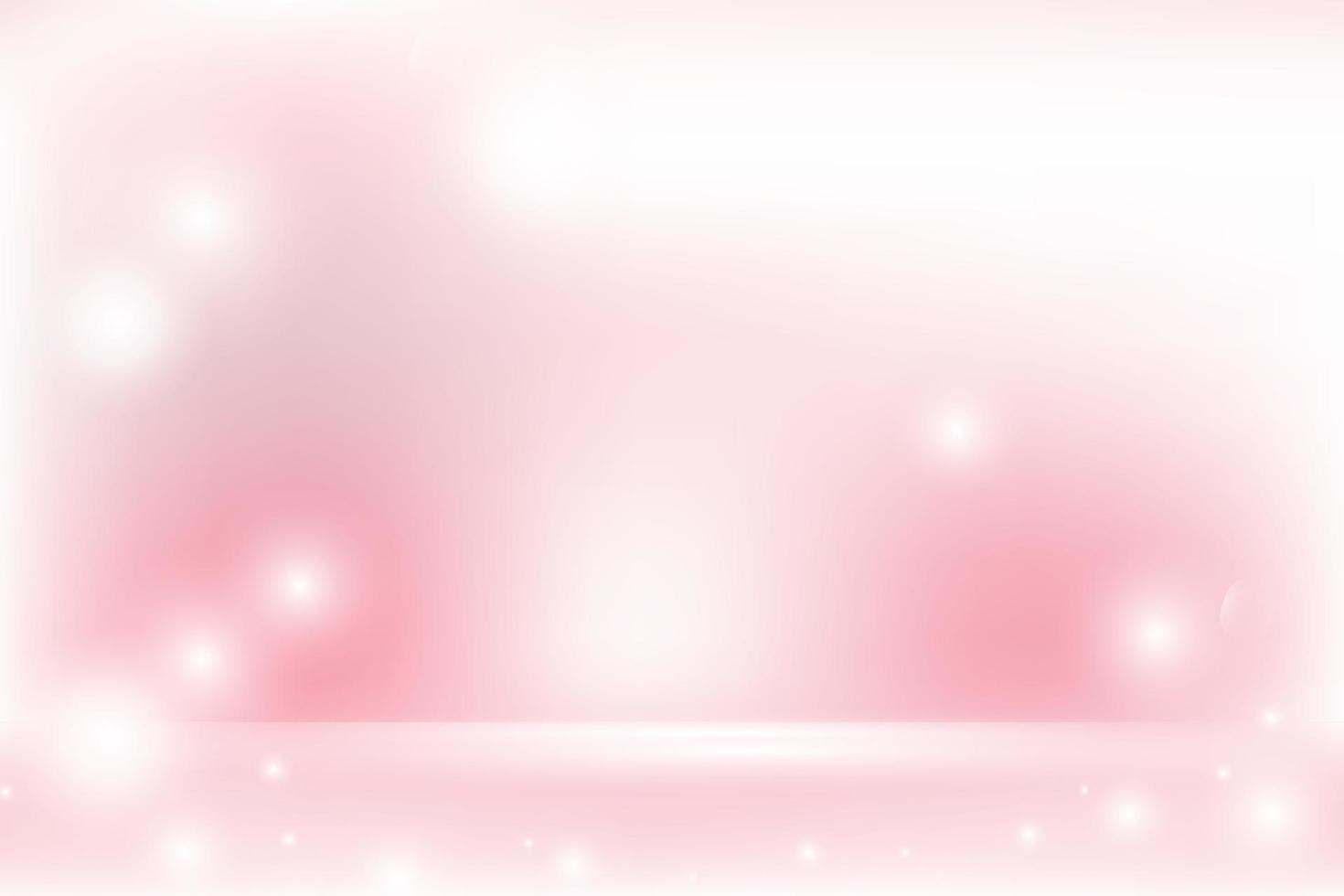 Pink bokeh background vector