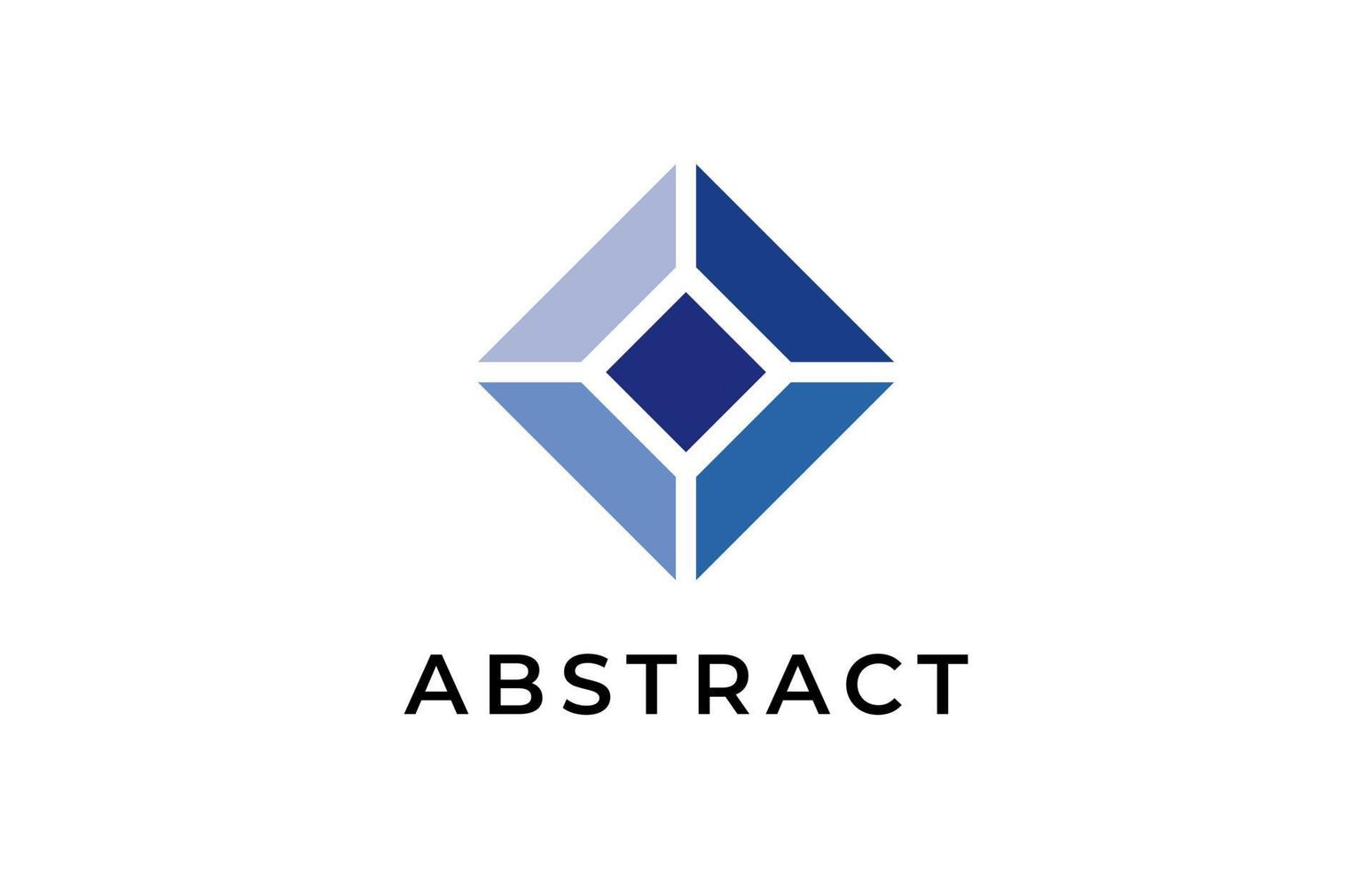 logotipo ornamental abstracto. vector artístico.