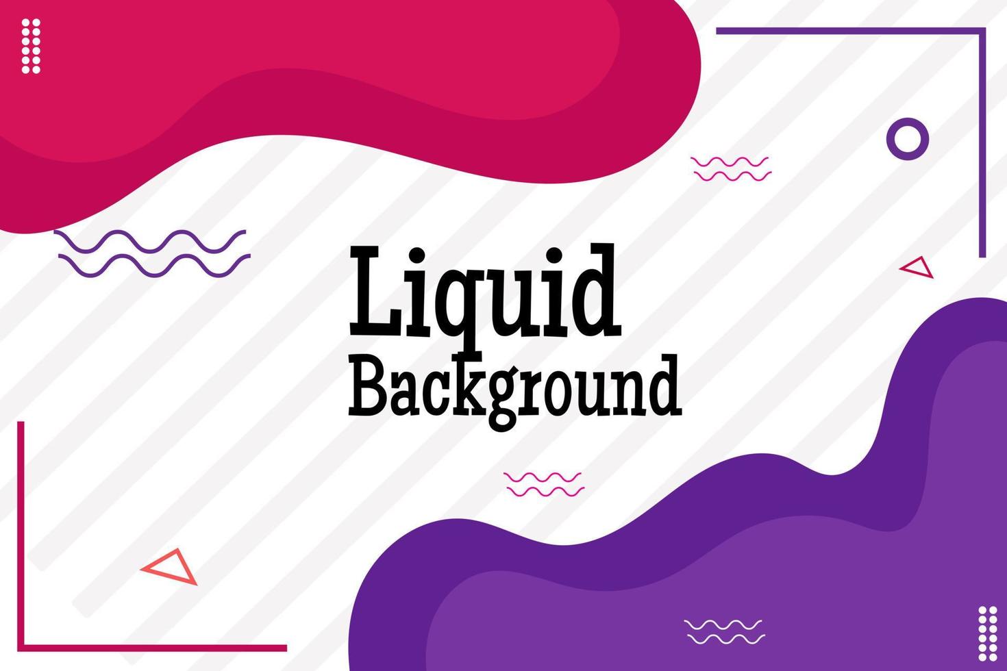 Set of modern abstract  Liquid coanlor banners. Flat geometric shapes of different colors with black outline. Modern design isolated white background C use for background on website or mobile apps. vector