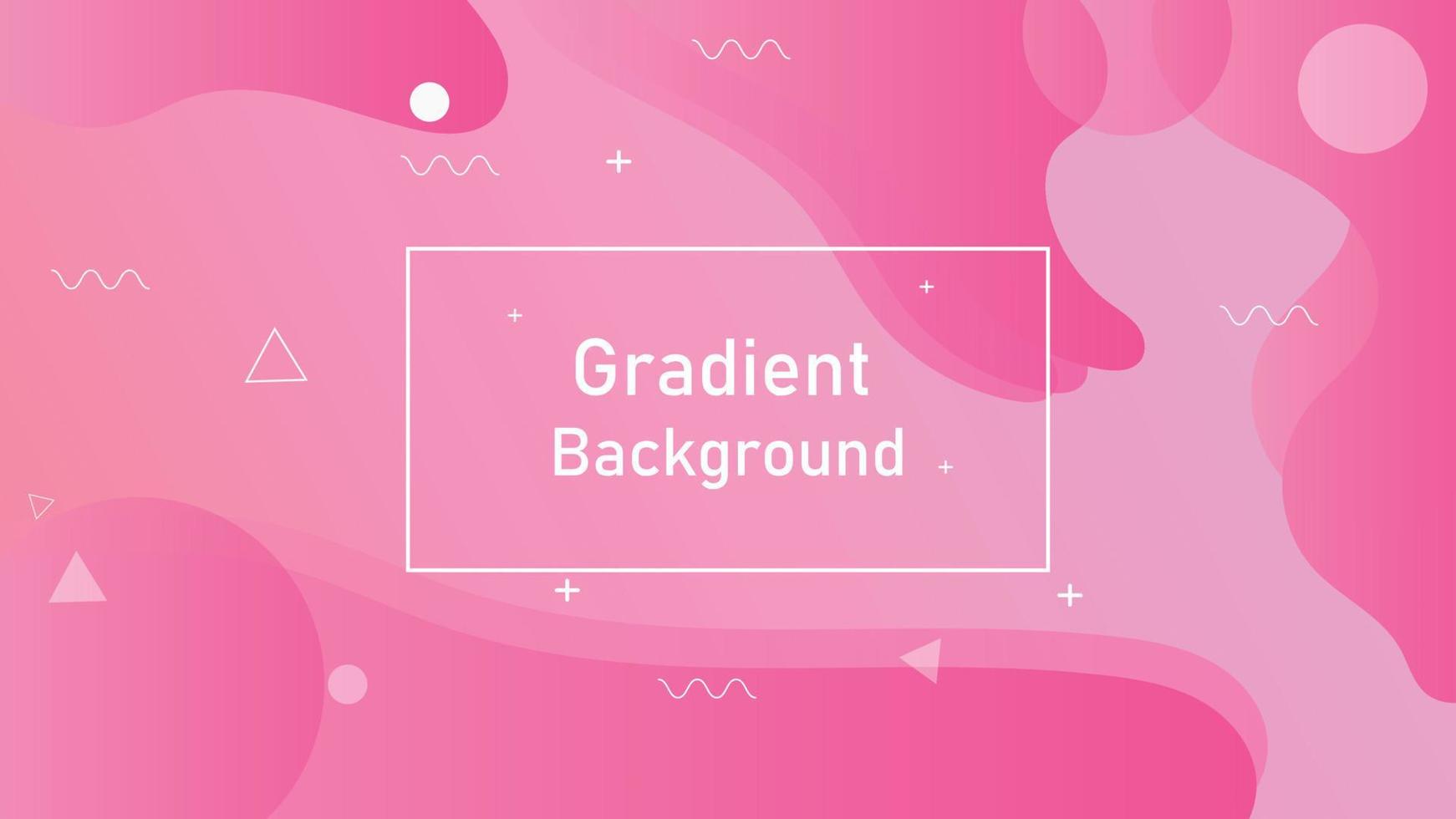 Vector illustration Gradient Background Fluid Shapes