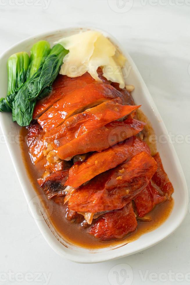 Peking duck or Roasted duck in Chinese style photo