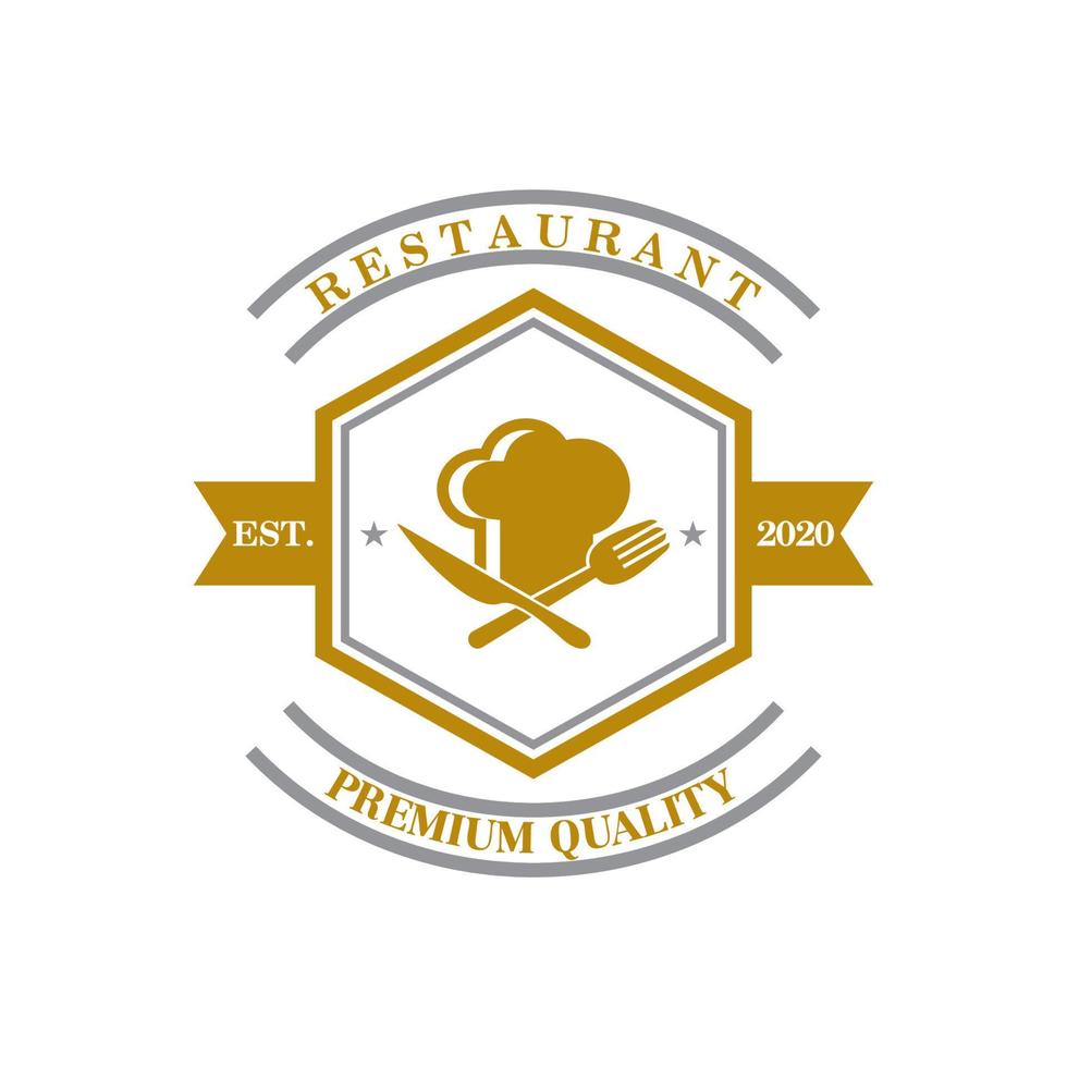 vector de restaurante, vector de logotipo de comida