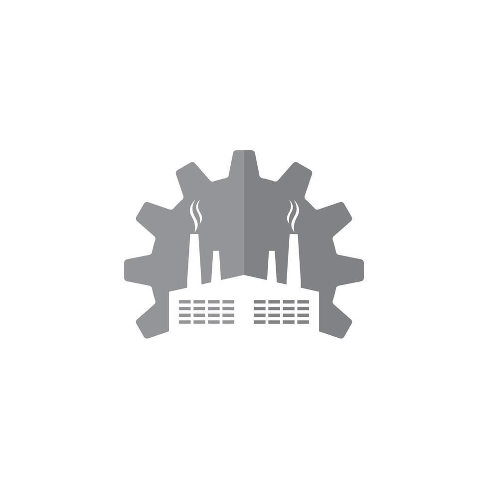 Abstract Manufacturing Vector , Industry Logo