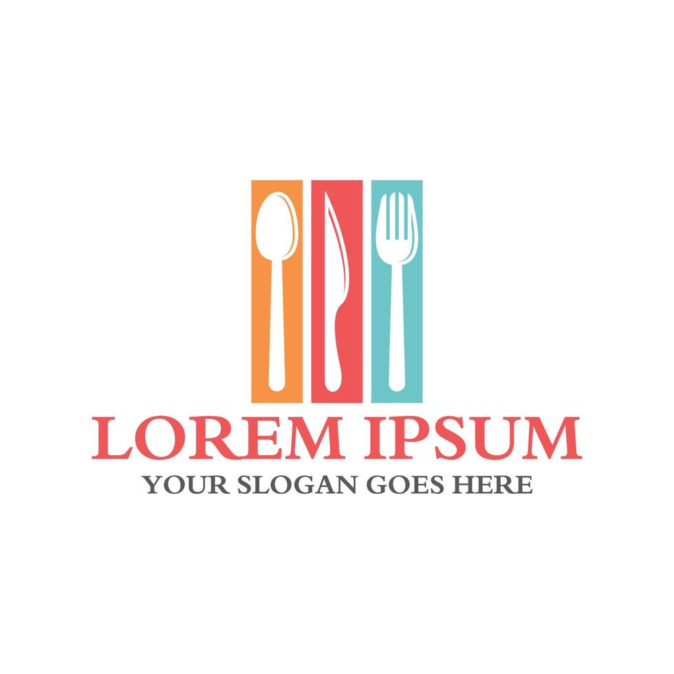 logotipo de restaurante, vector de logotipo de comida