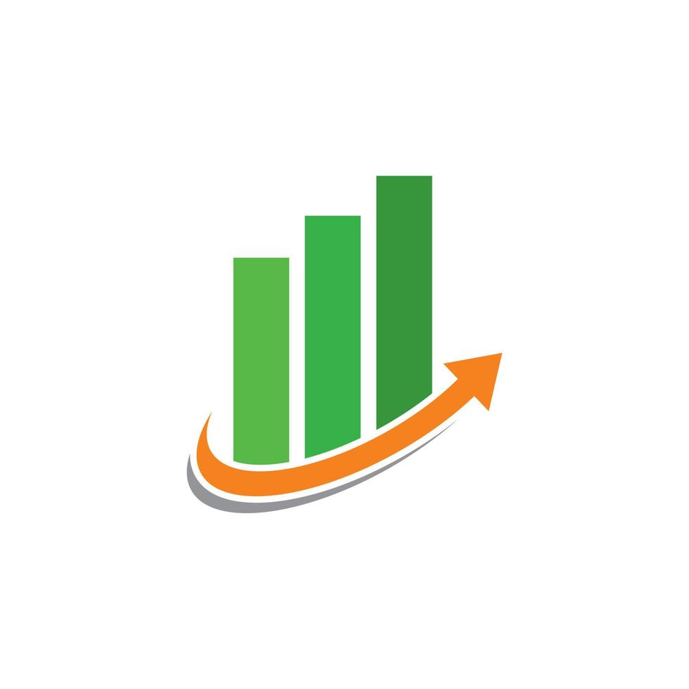 Up Graph Vector , Finance Logo