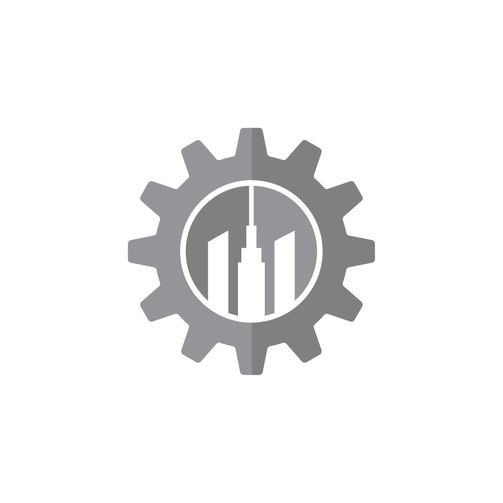 Abstract Machine Vector , Industry Logo