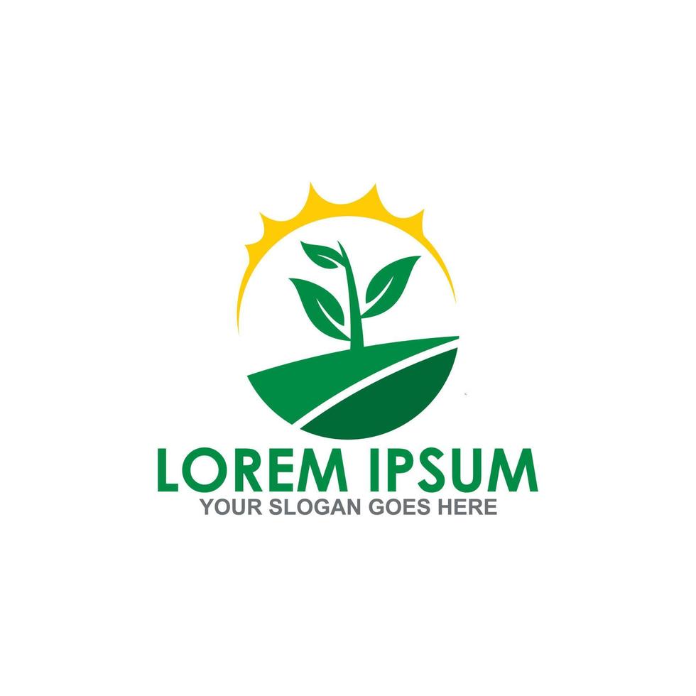 agriculture vector , farming logo vector